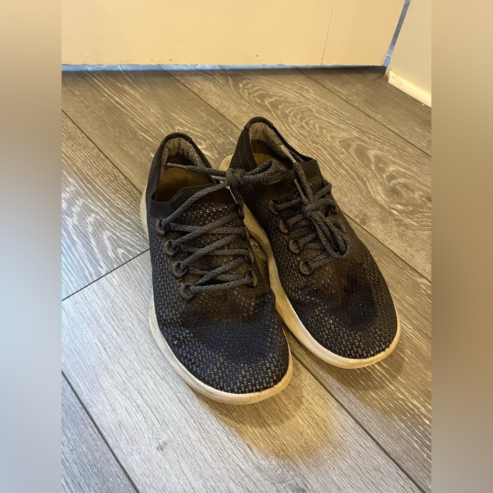 Men’s Allbirds Tree Dasher 2 running shoes Navy / Gray Size 10.5